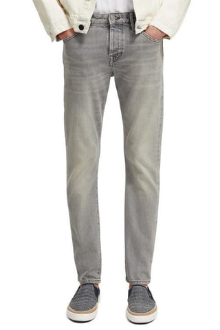 Jean en coton biologique - Gris