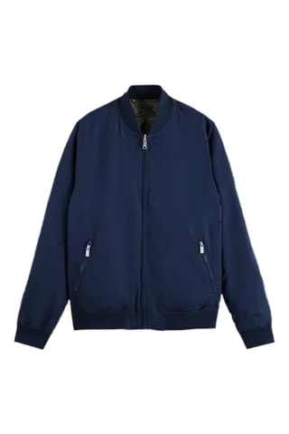 Blouson regular réversible - Bleu marine et kaki