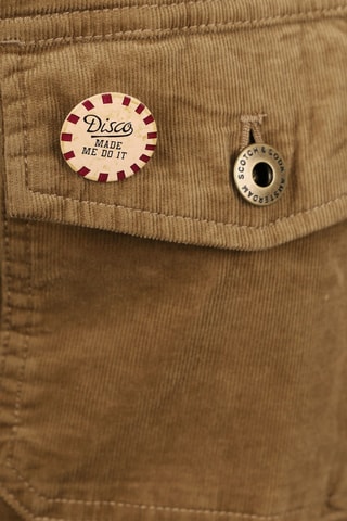 Surchemise regular en coton biologique - Marron