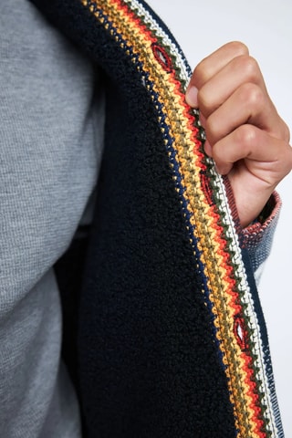 Surchemise en coton biologique - Bleu