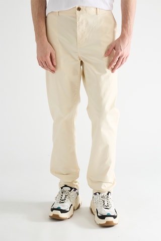 Chino en coton biologique - Beige