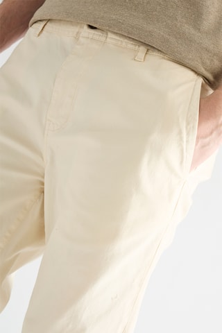 Chino en coton biologique - Beige