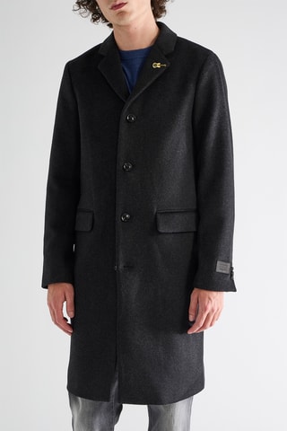 Manteau en laine - Noir