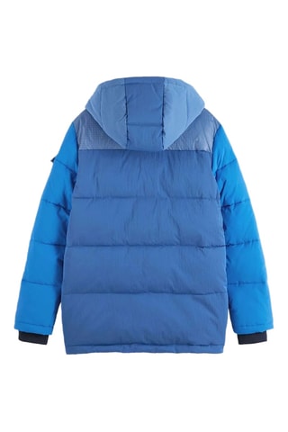 Doudoune à capuche - Bleu