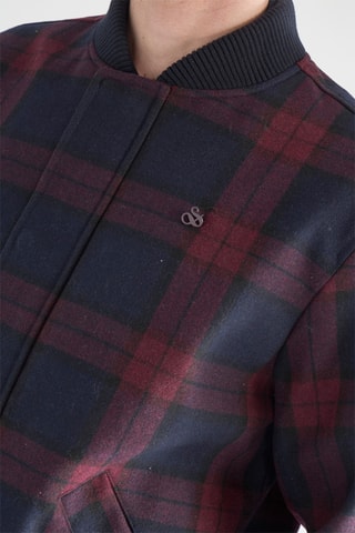 Blouson en laine - Bleu