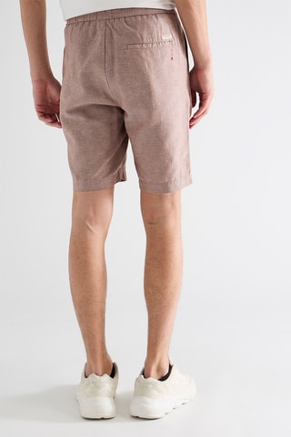 Short en lin - Vieux rose