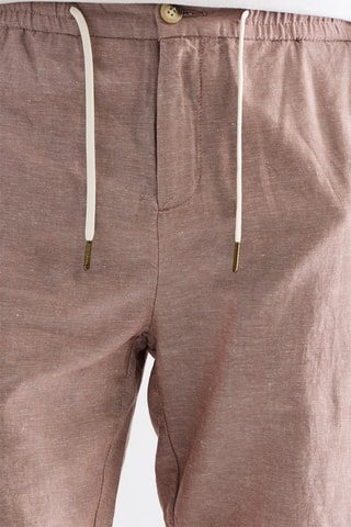 Short en lin - Vieux rose