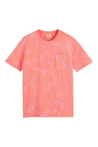 T-shirt tie and dye - Corail