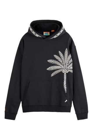 Sweat loose à capuche - Noir