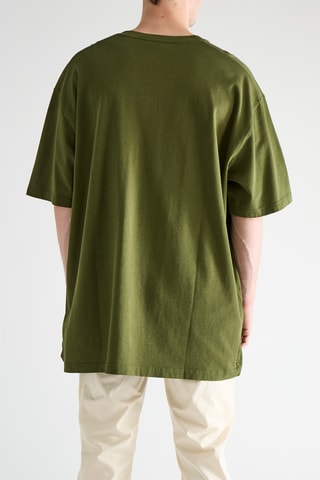 T-shirt en coton biologique - Kaki