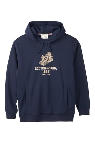 Sweat à capuche - Bleu marine