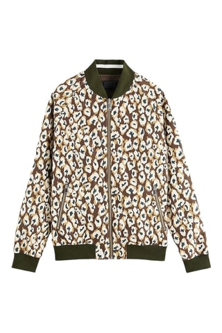 Bomber réversible - Marron et beige