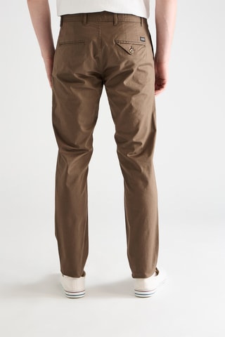 Chino en coton biologique - Taupe