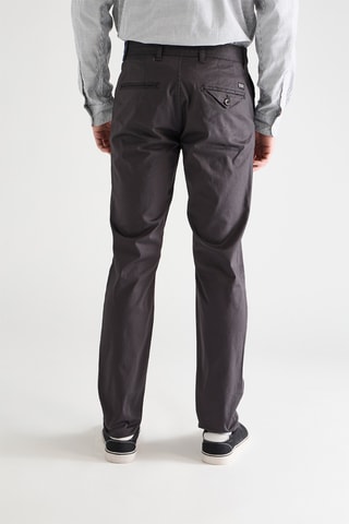 Chino en coton biologique - Gris