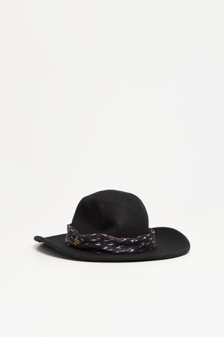 Fedora en laine - Noir