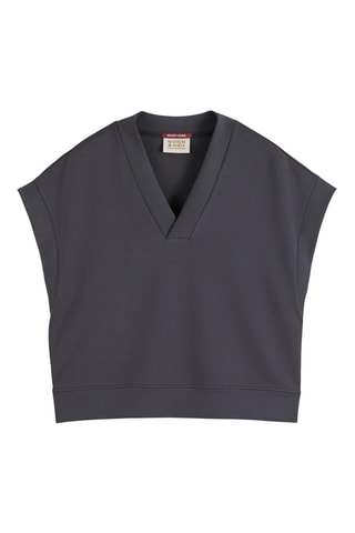 T-shirt loose - Gris foncé