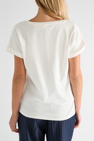 T-shirt en coton biologique - Blanc