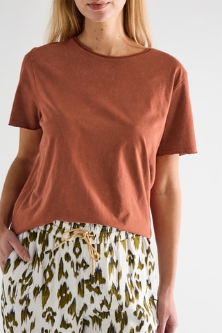 T-shirt - Rouge brique