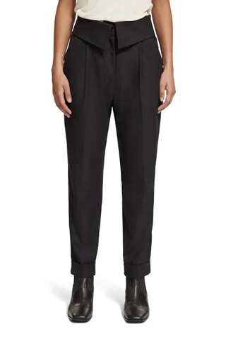 Pantalon 7/8 taille haute - Noir