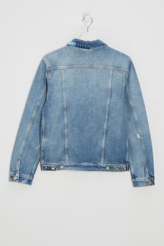 Veste en jean et coton biologique - Bleu clair