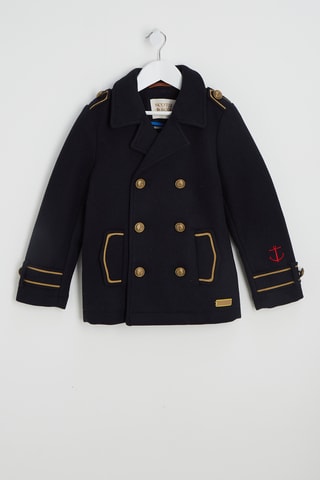 Caban en laine - Noir