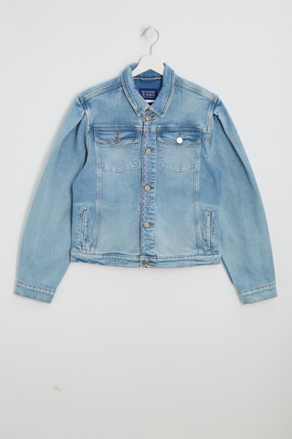 Veste en jean et coton biologique - Bleu clair