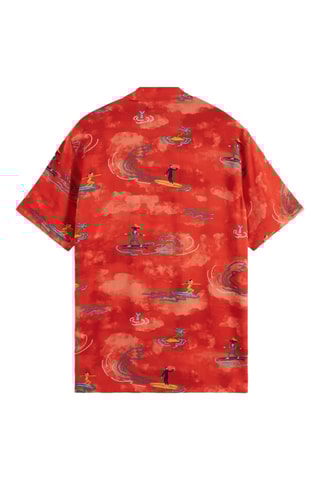 Chemise regular - Rouge