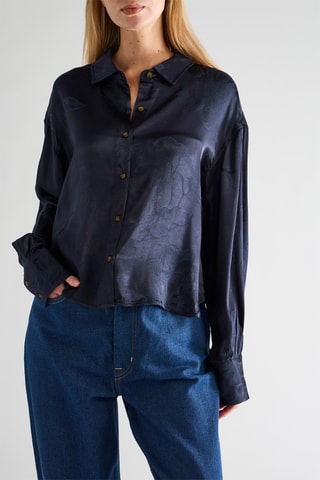 Chemisier - Bleu marine