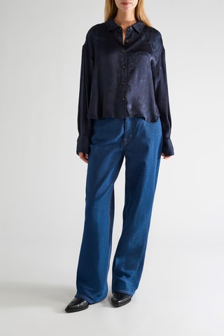 Chemisier - Bleu marine