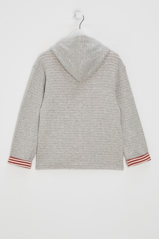 Pull à capuche - Gris clair