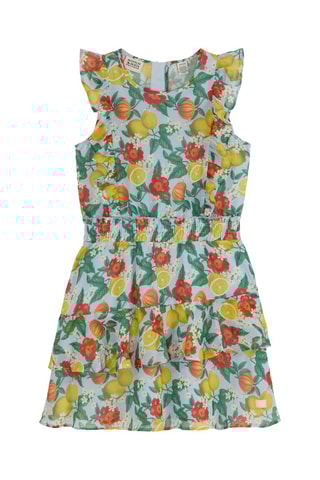 Robe et veste en jean - Bleu marine et vert