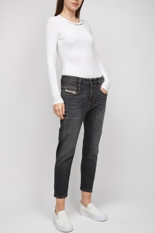 Jeans Tapered D-Fayza - Zwart