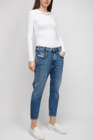 Jeans Tapered D-Fayza - Blauwgrijs