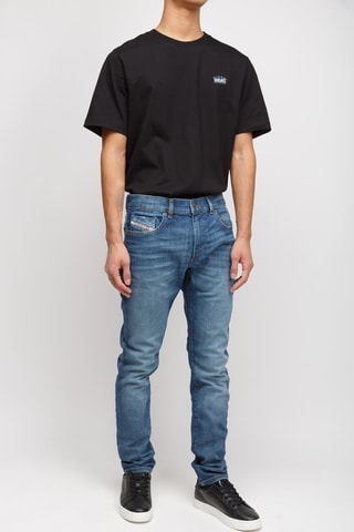 Jeans Slim 2019 D-Strukt - Kobaltblauw