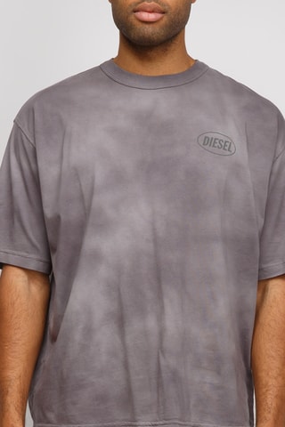 T-shirt Tie and Dye - Donkergrijs