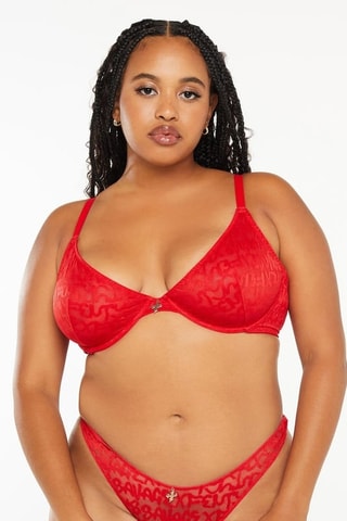 Soutien-gorge Tagged By Savage - Rouge