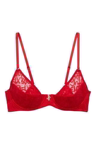 Soutien-gorge Tagged By Quartier - Rouge