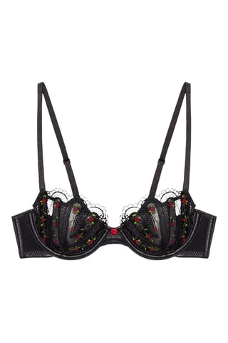 Soutien-gorge Renaissance Rose - Noir