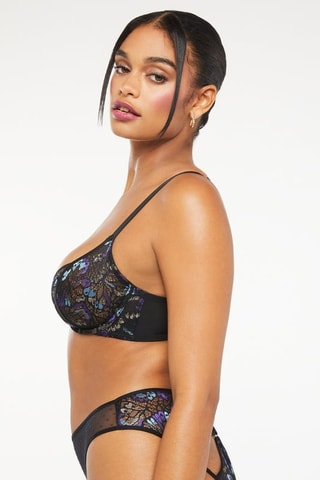 Soutien-gorge - Ciel et noir