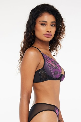 Soutien-gorge ampliforme Gilded Chains - Violet