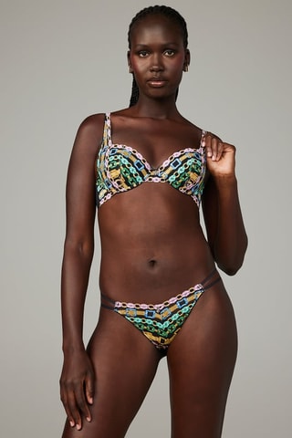 Soutien-gorge ampliforme Chained In Lace - Noir