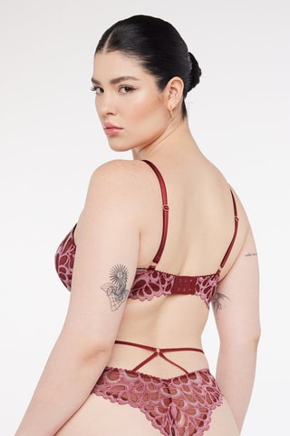Soutien-gorge Savage - Bordeaux