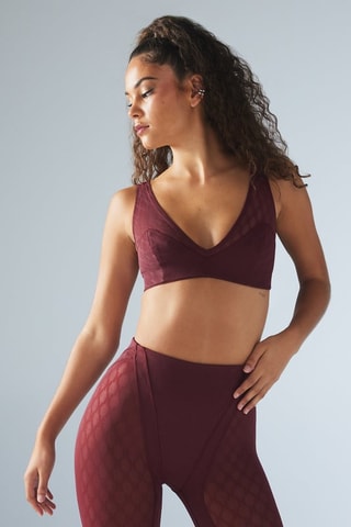 Brassière Peak Performance - Rouge