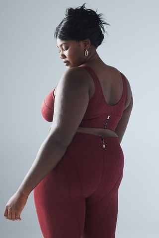 Brassière de sport Peak performance - Bordeaux