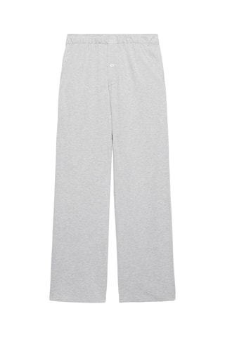 Pantalon de pyjama Terry - Gris chiné