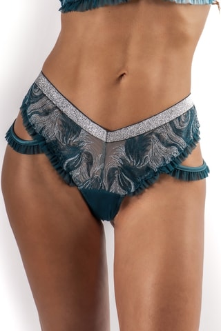 Tanga - Vert et argenté