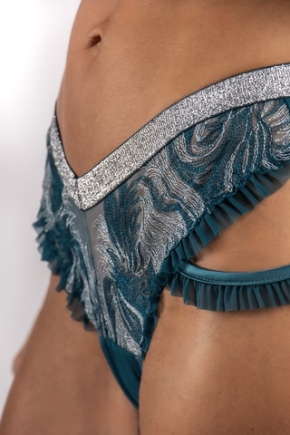 Tanga - Vert et argenté