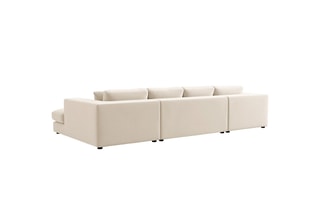 Canapé panoramique Tendance Beige  