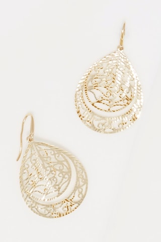 Boucles d'oreilles Orientale - Or jaune