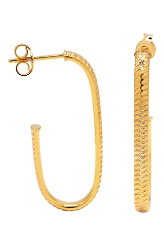 Créoles Eclat Ouvert - Or jaune